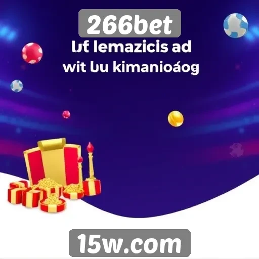 Ofertas de bônus disponíveis no site 266bet